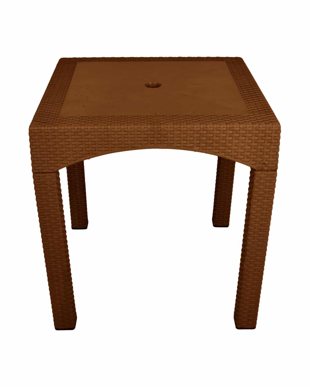 Safeer Fayrouz Square Table 70 Cm - Patio Table - Plastic Leg