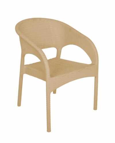 Safeer Bambo Chair - Armchair - Plastic Leg