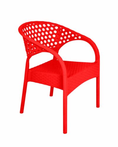 Safeer New Bambo Chair - Armchair - Plastic Leg